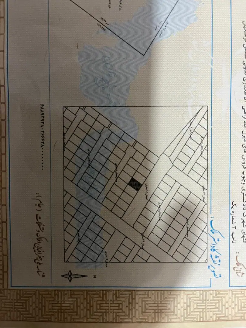 زمین بر خیابان ۱۸متری دادگستری