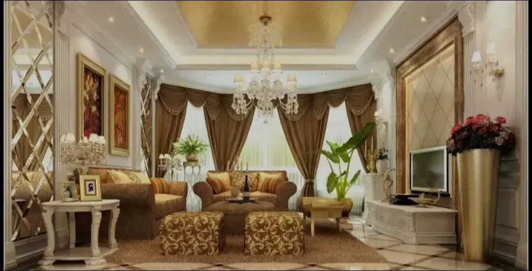 الاله شرقی ۱۲۰ متر ۳ خواب پرده خور نما تراورتن