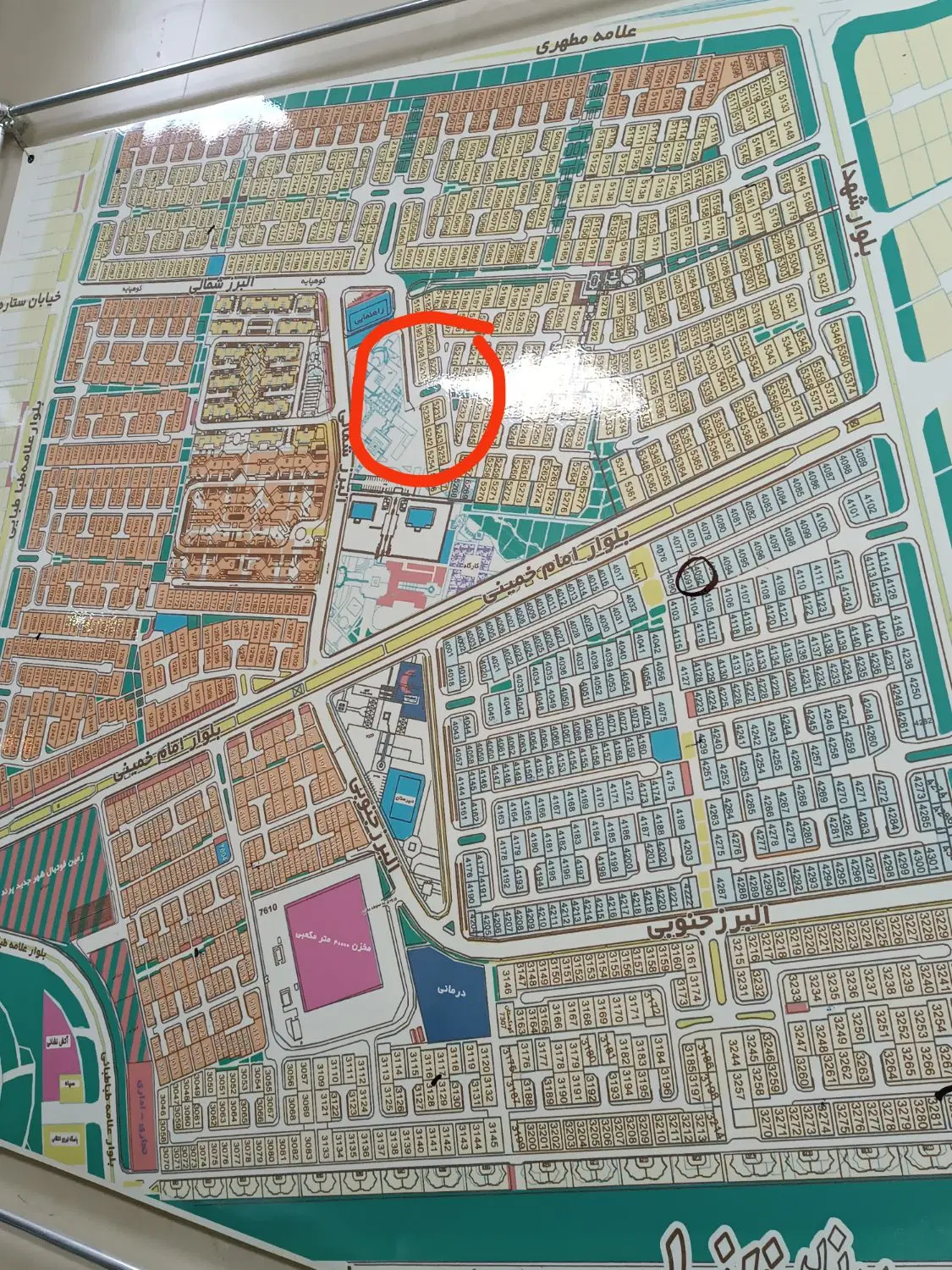 زمین 350متری فاز یک