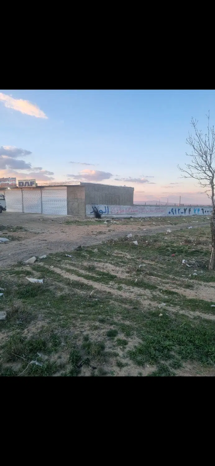 زمین بحرجاده کرمانشاه 5500مترباترانس برق
