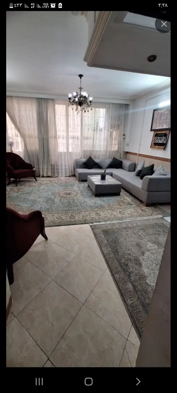 ۷۰متر ۲خواب طبقه اول پارس همت خیابان پهن