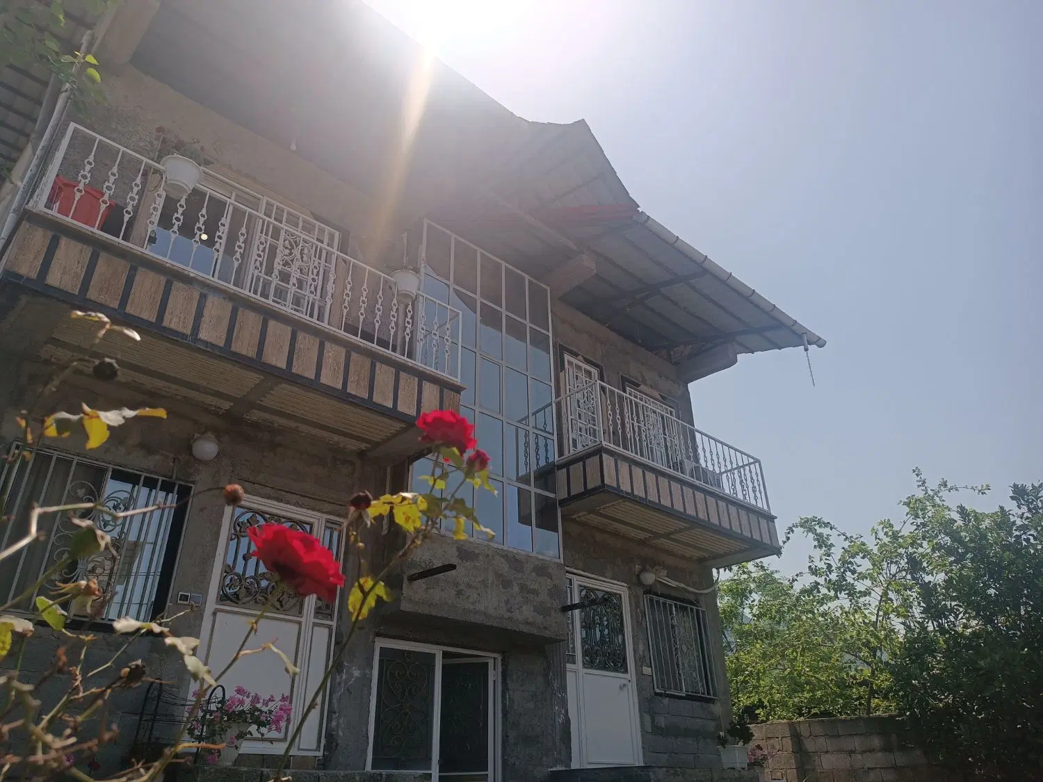 ویلا تک خواب رامسر کوچه جنگلی