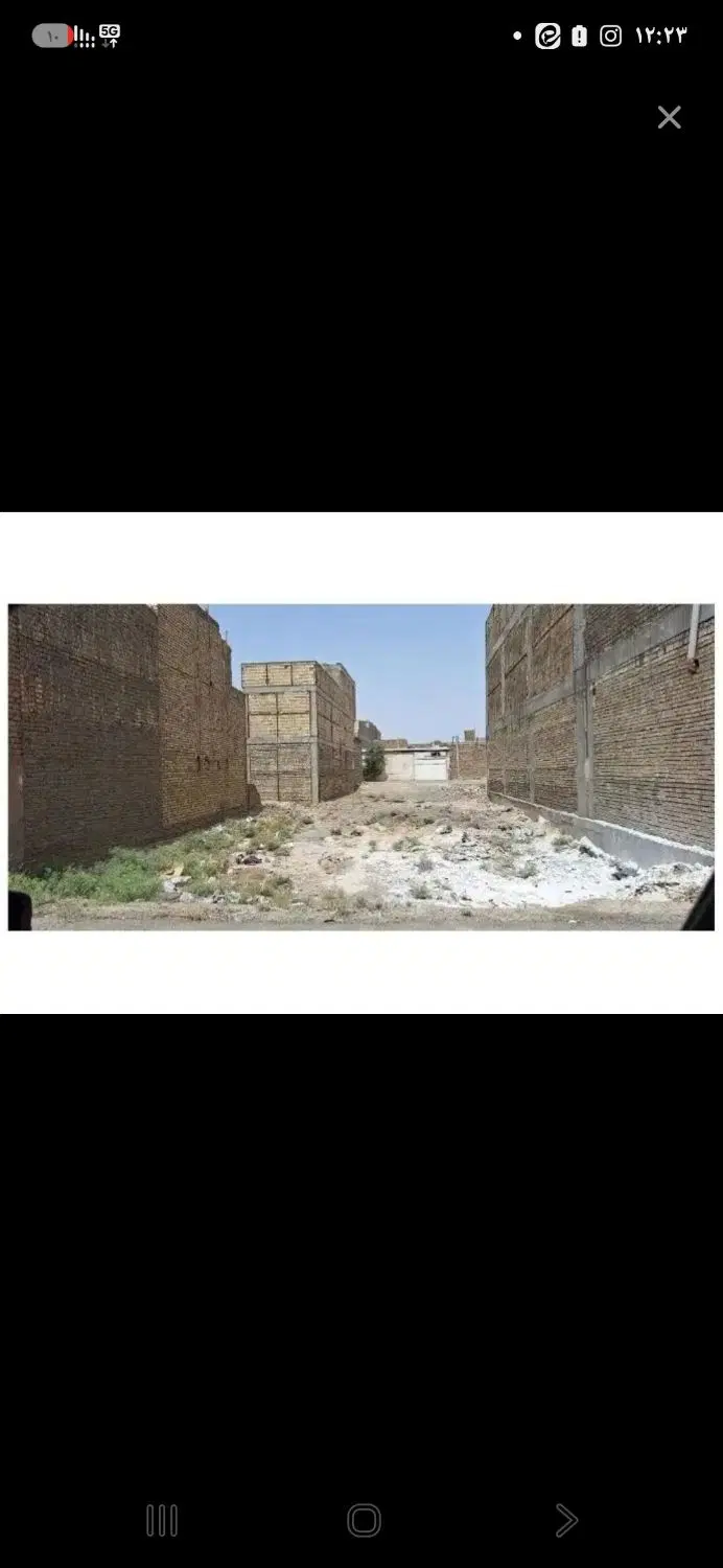 زمین کوچه پشت عالیباف