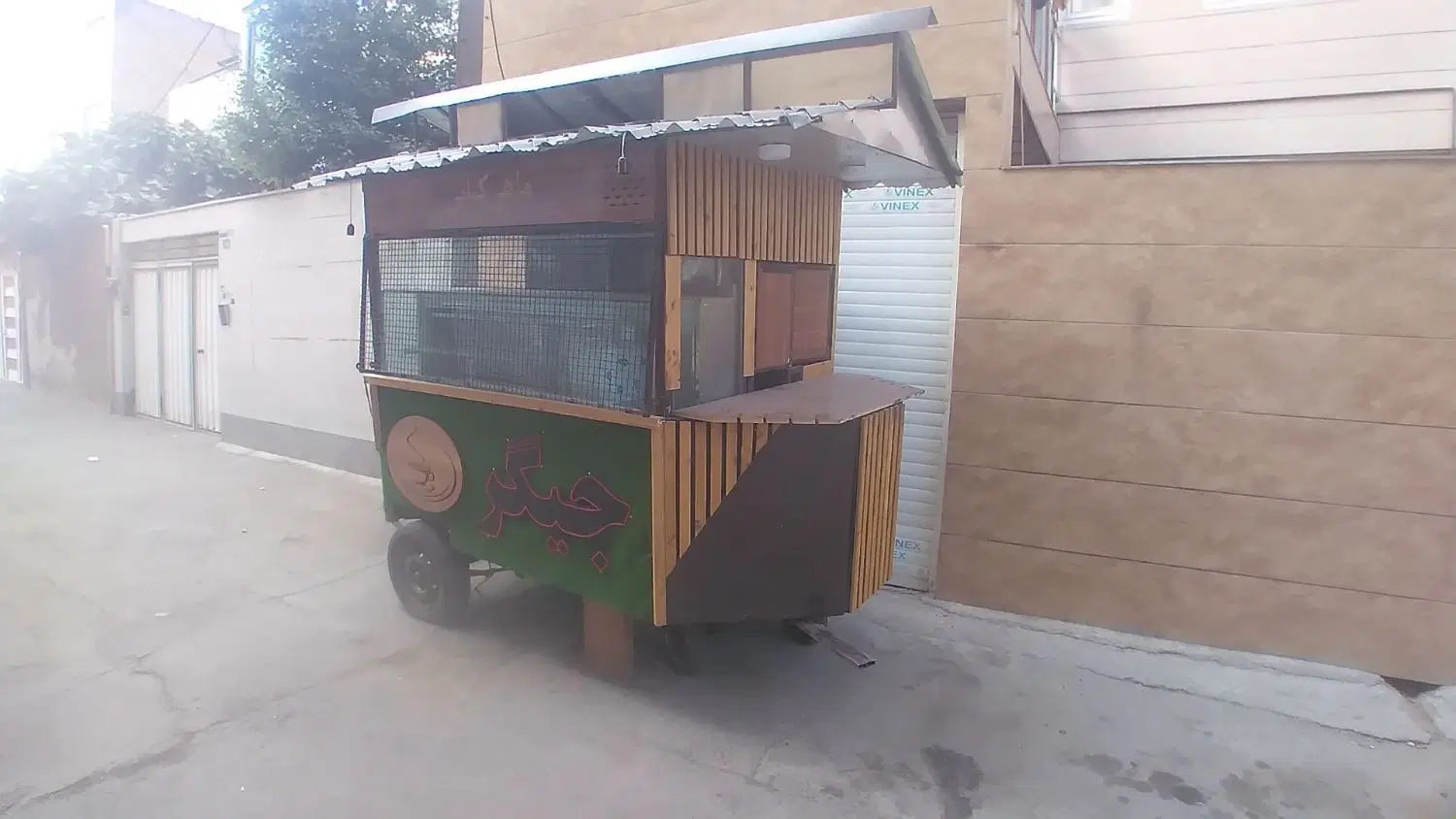کانکس متحرک برا جگرکی فست فود و کافه