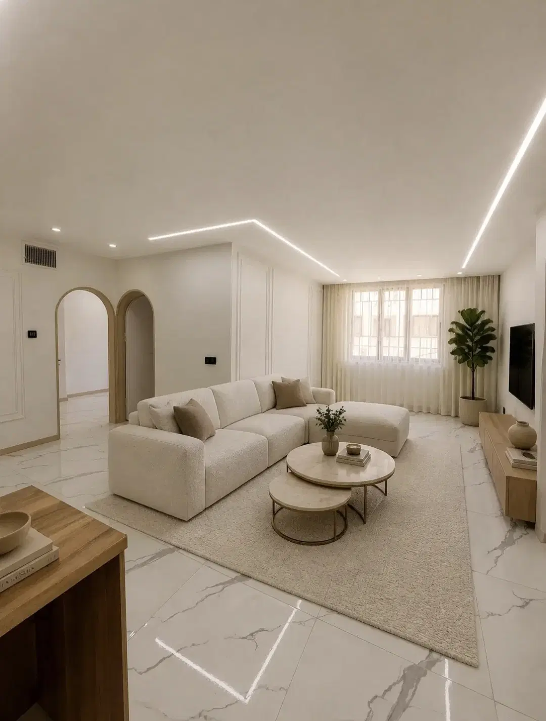 آپارتمان ۷۰ متری _ نما سنگ _ غربی مخابرات