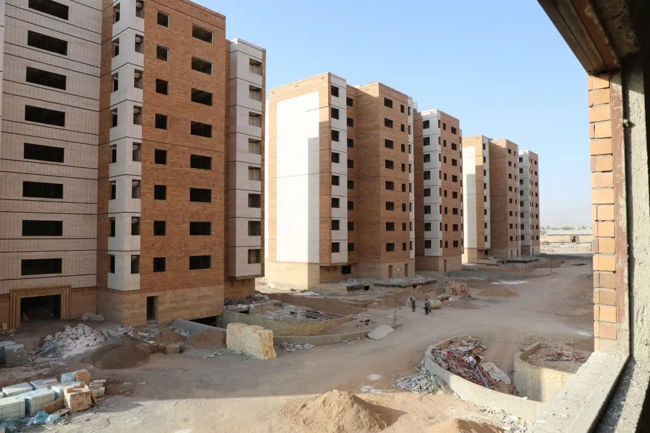 آپارتمان بنیاد بتن