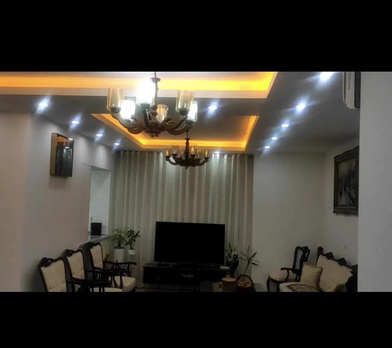 ۸۶مترعضد بازسازی لوکس بدون پرتی۲خواب فول امکانات