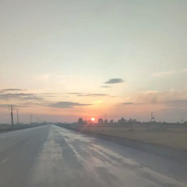 زمین کشاورزی خیابان حسین آباد لب خیابان پلاک اول