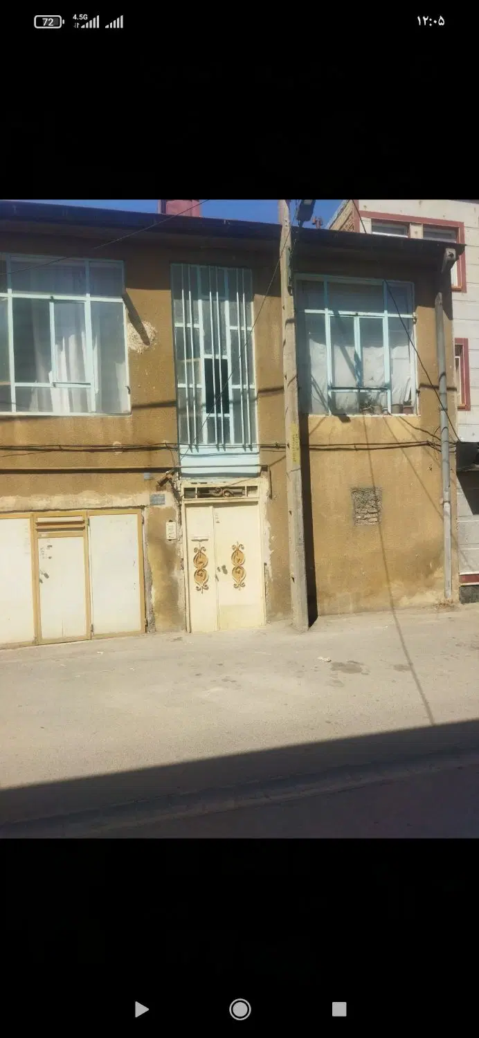 خانه کلنگی قابل سکونت
