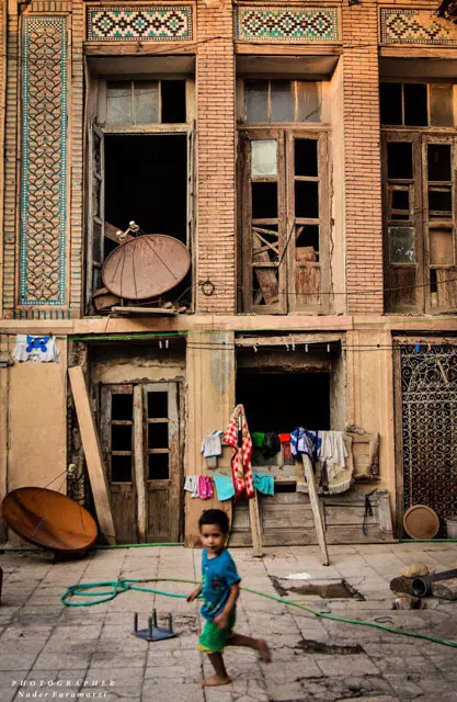 خانه قدیمی _ سنتی در بافت فرسوده