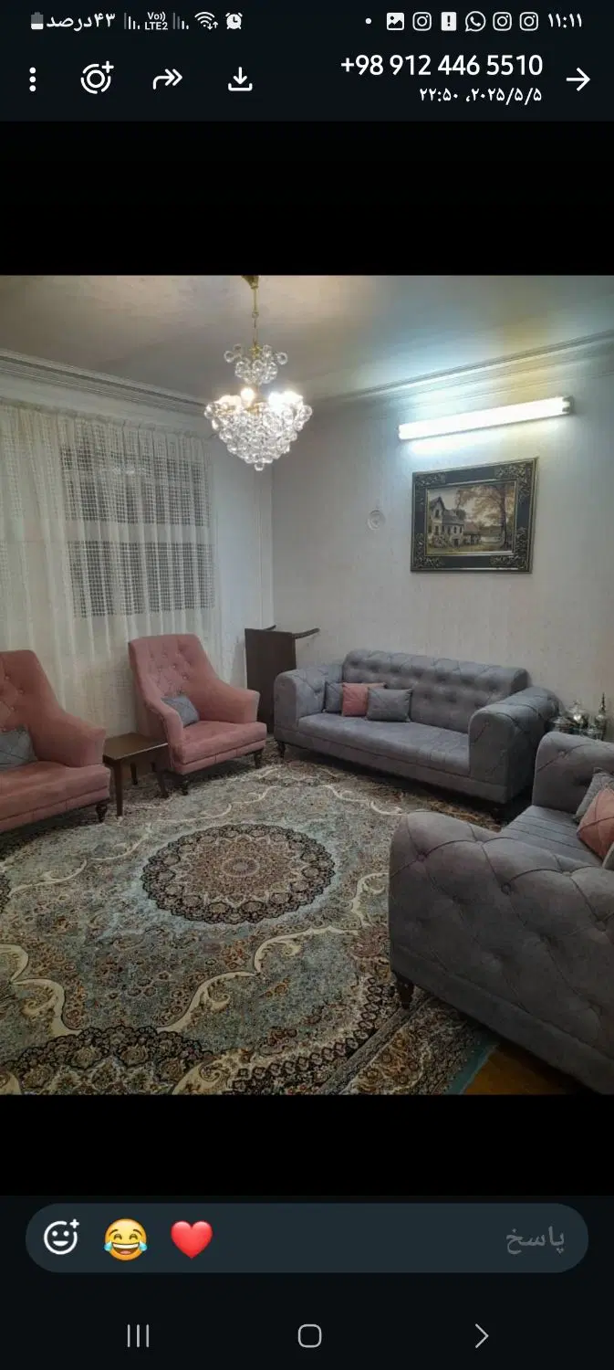 آپارتمان  تک واحد   ۵۴ متری