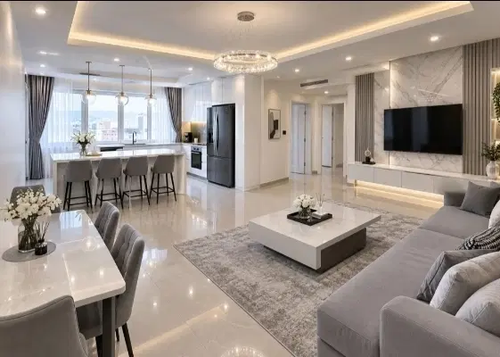 ۷۲ متر دوخواب تاپ لوکیشن اداری مسکونی