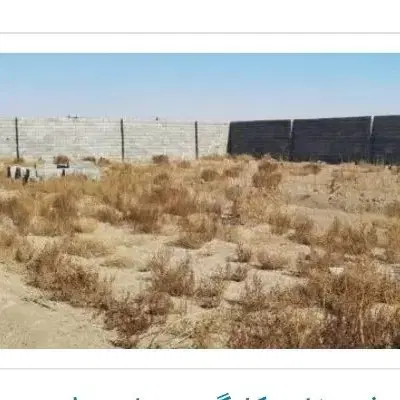 زمین 4 دیواری دو بهر