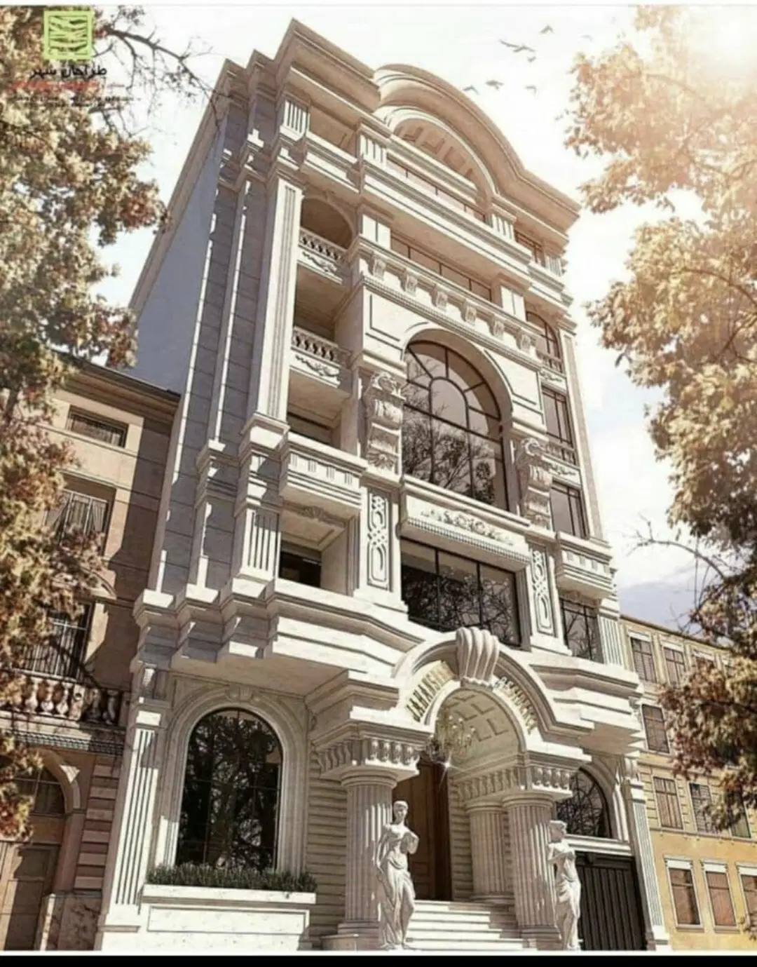 فروش  2 خوابه سفیر جنوبی فول بازسازی