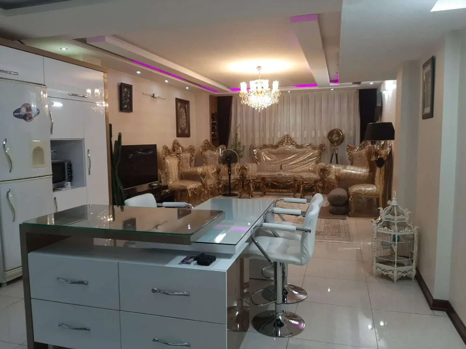 95مترآپارتمان میدان احمدآباد ابتدای جی