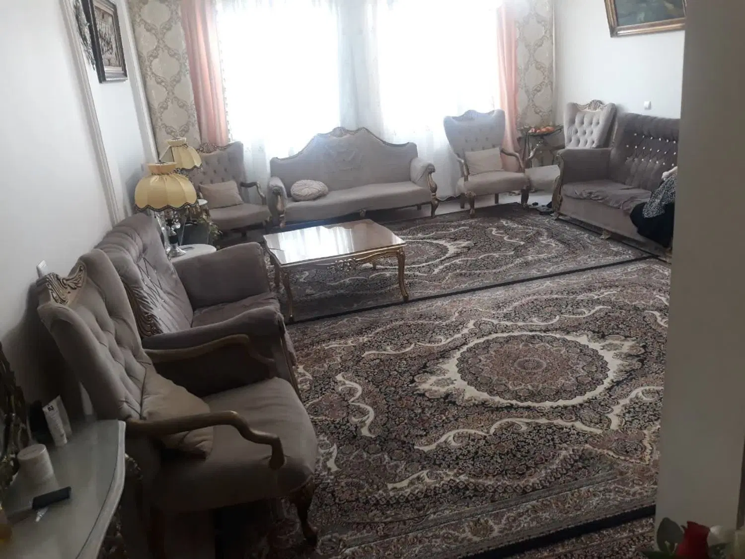 کاملا واقعی ۸۵ متر فول امکانات دو خواب در جنت آباد