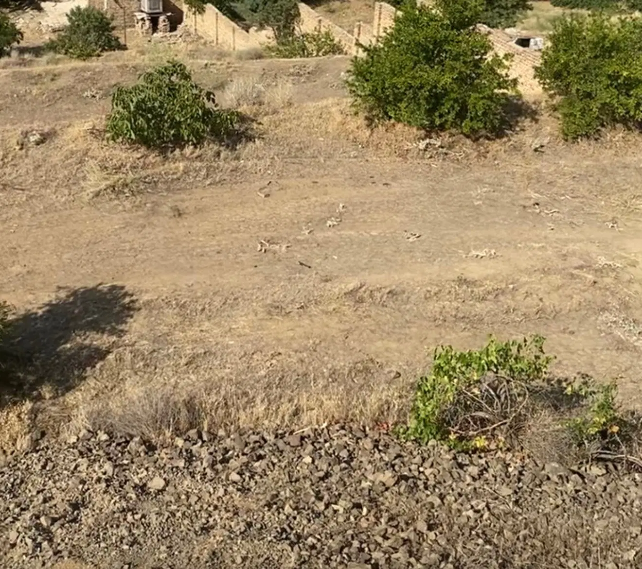 زمین  دیوارکشی