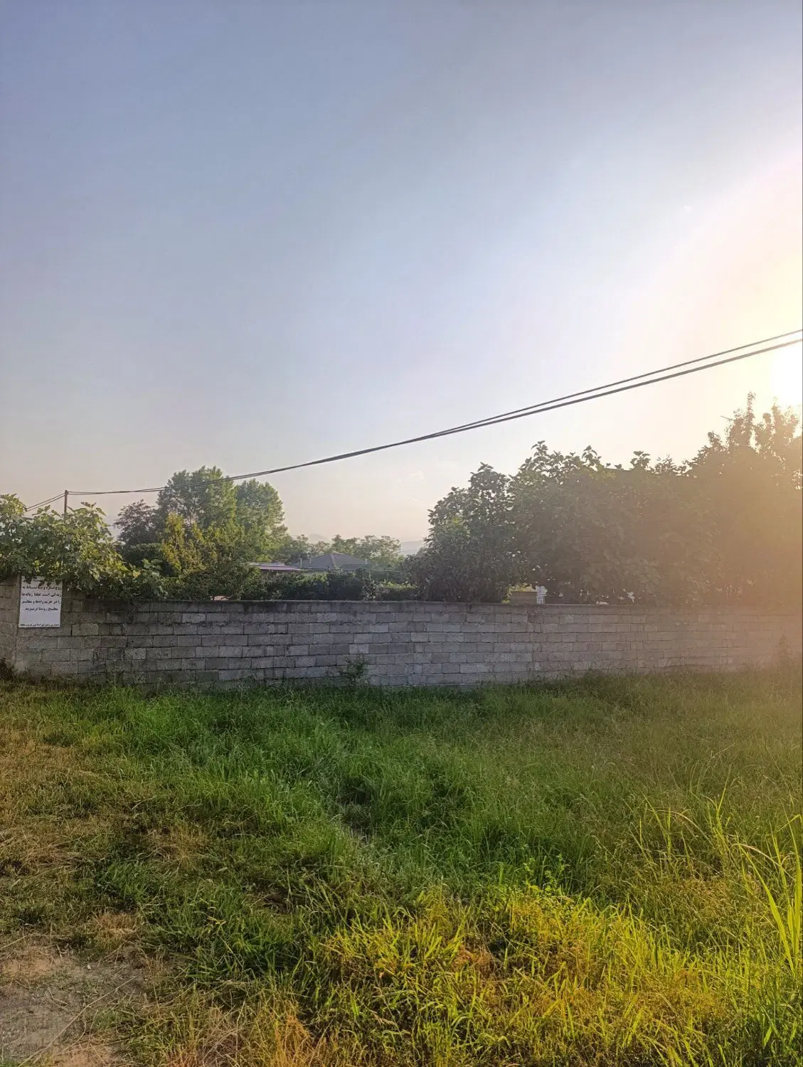 فروش زمین 800متری در کسما