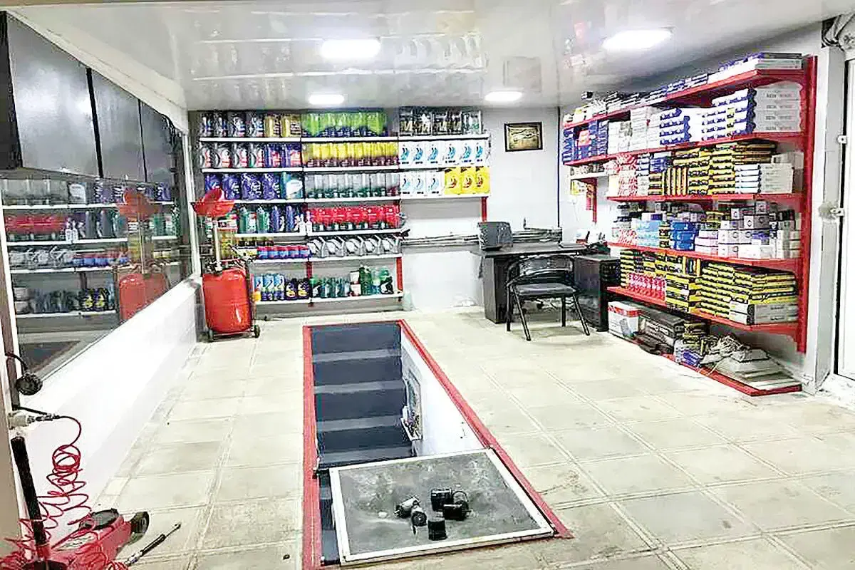 رهن و اجاره مغازه جهت تعویض روغن