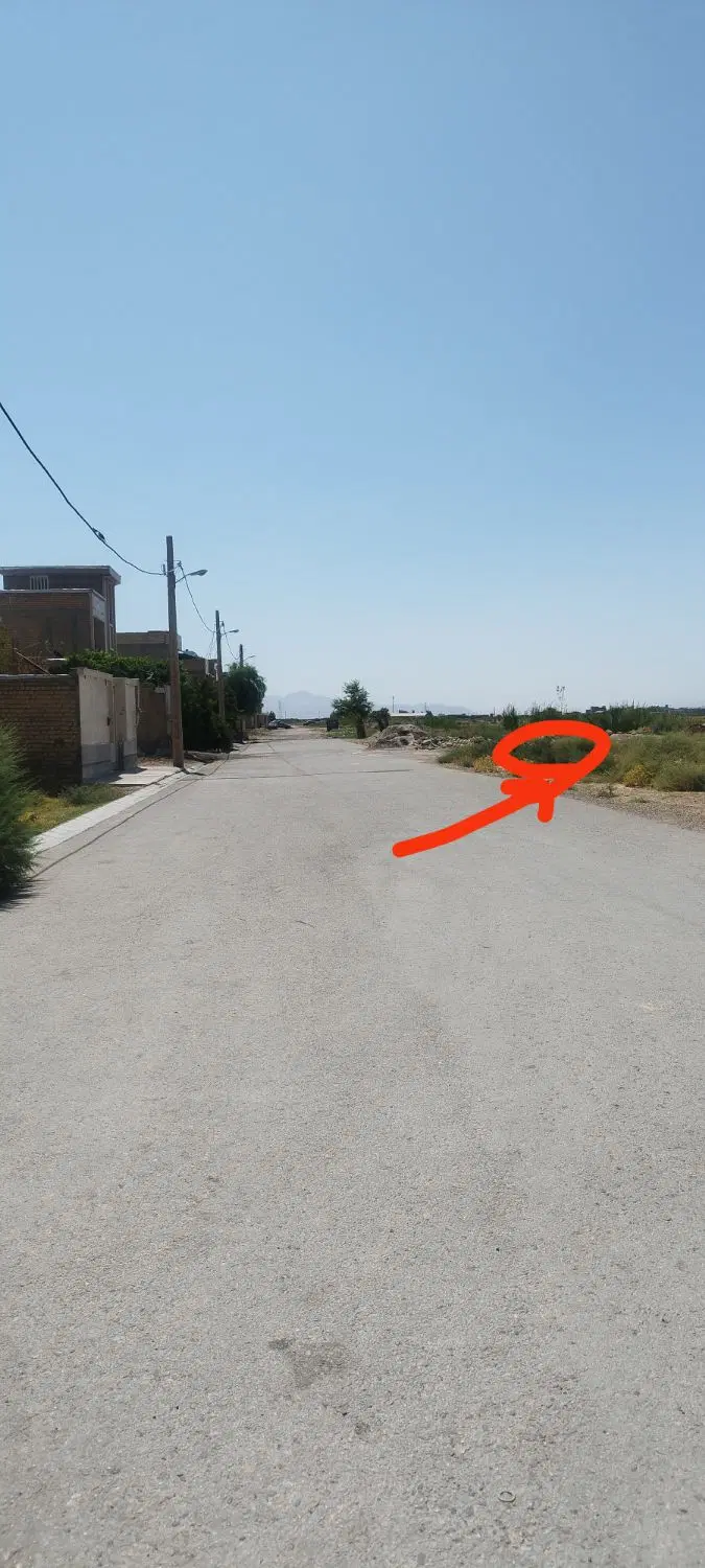 زمین۱۵۳متری بلواراتحاد