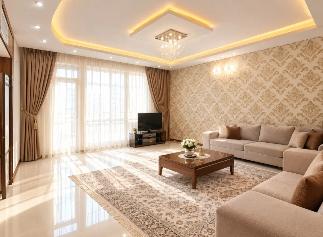 ۹۷متر_دوخواب_فلاحی_گرمایش از کف