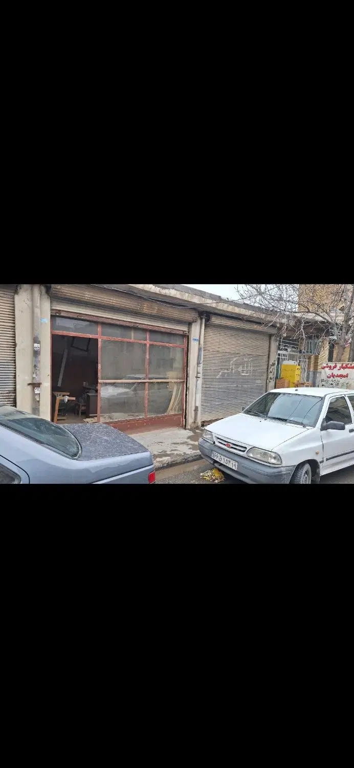 سرقفلی دو دهنه مغازه تجاری شده با بر ۸ متر