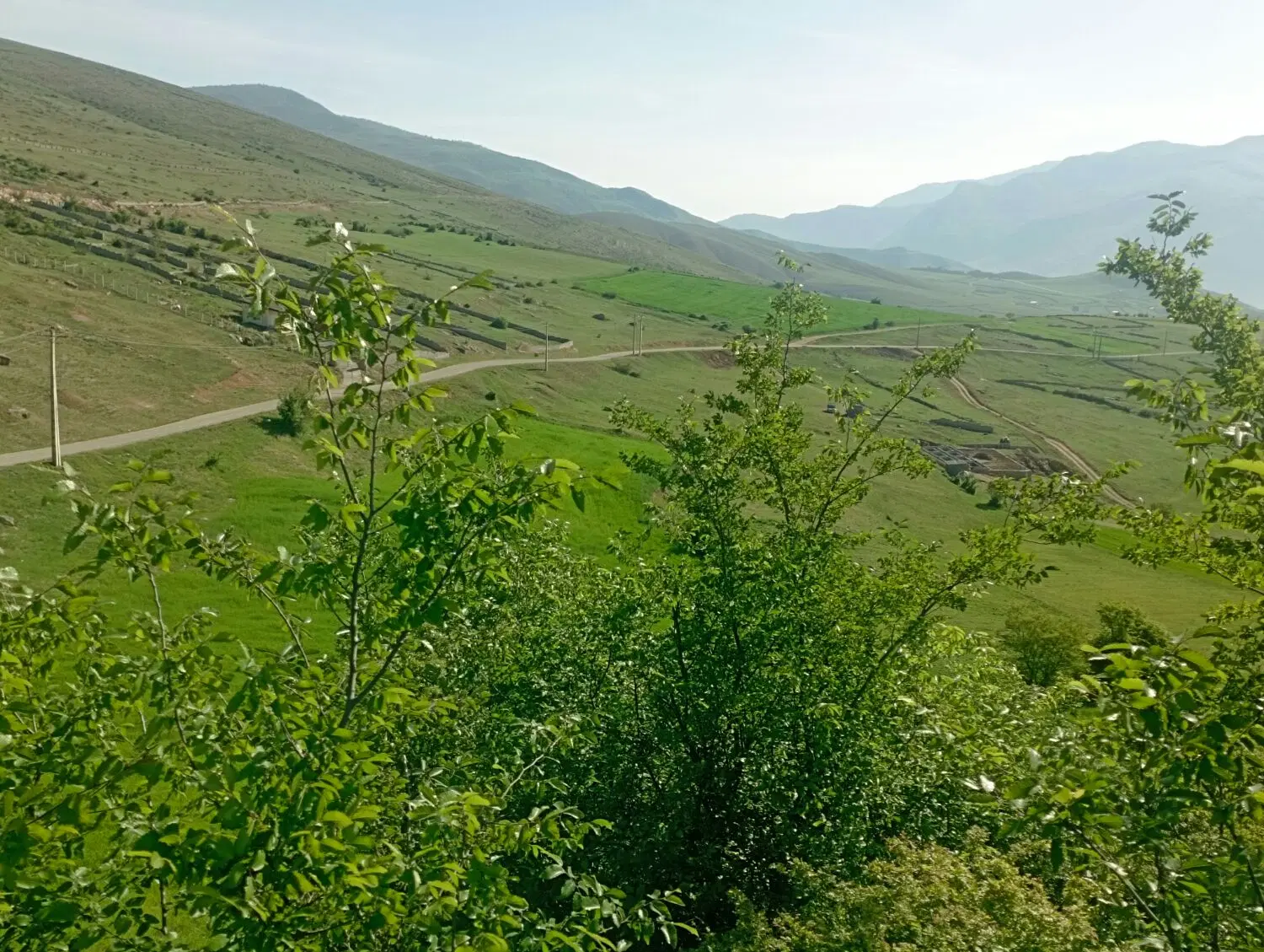 زمین کلاردشت کلنو مسیر دریاچه ولشت