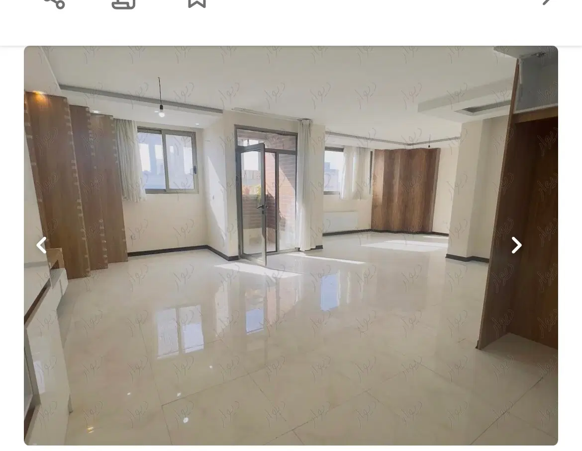 اپارتمان سه خواب نوساز خیابان روشندشت بلوار بهار