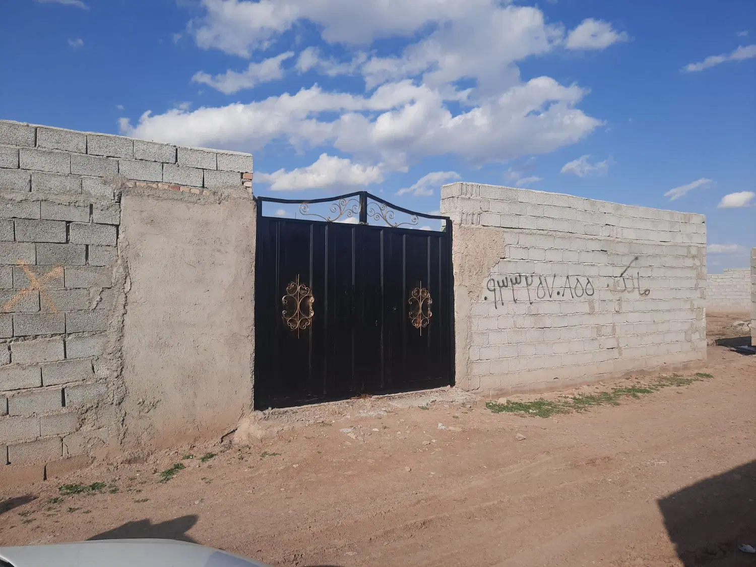 باغچه ویلایی نیمه کاره باغ معروف شیخ حسن