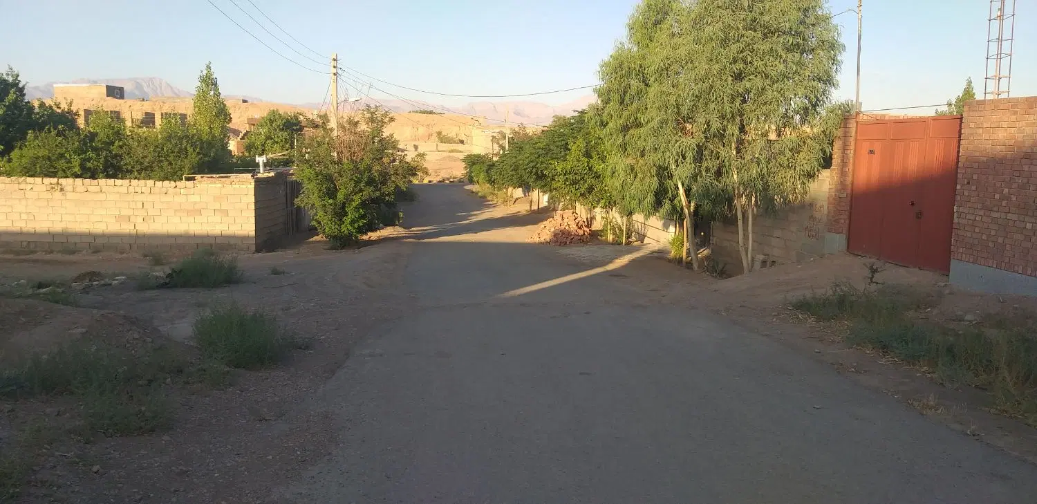 زمین اسماعیل آبادجوپار ۲ نبش