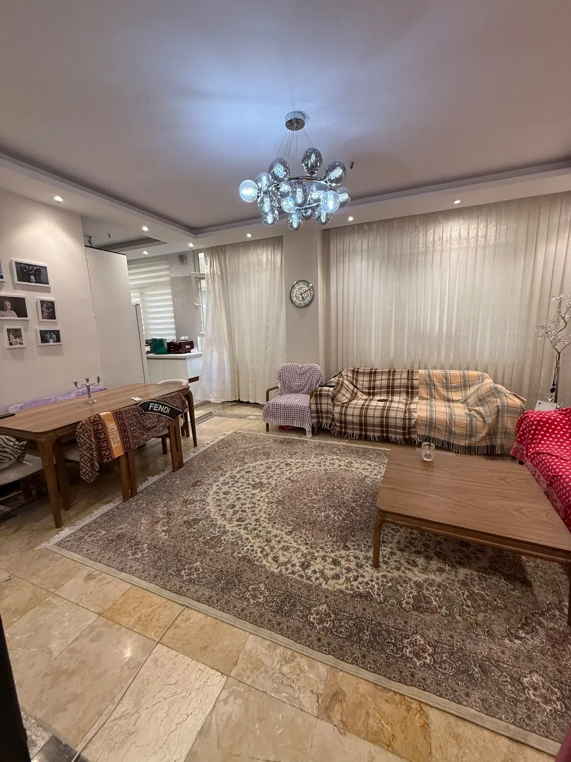80 متر 2 خواب ،فول امکانات ،شاهین شمالی