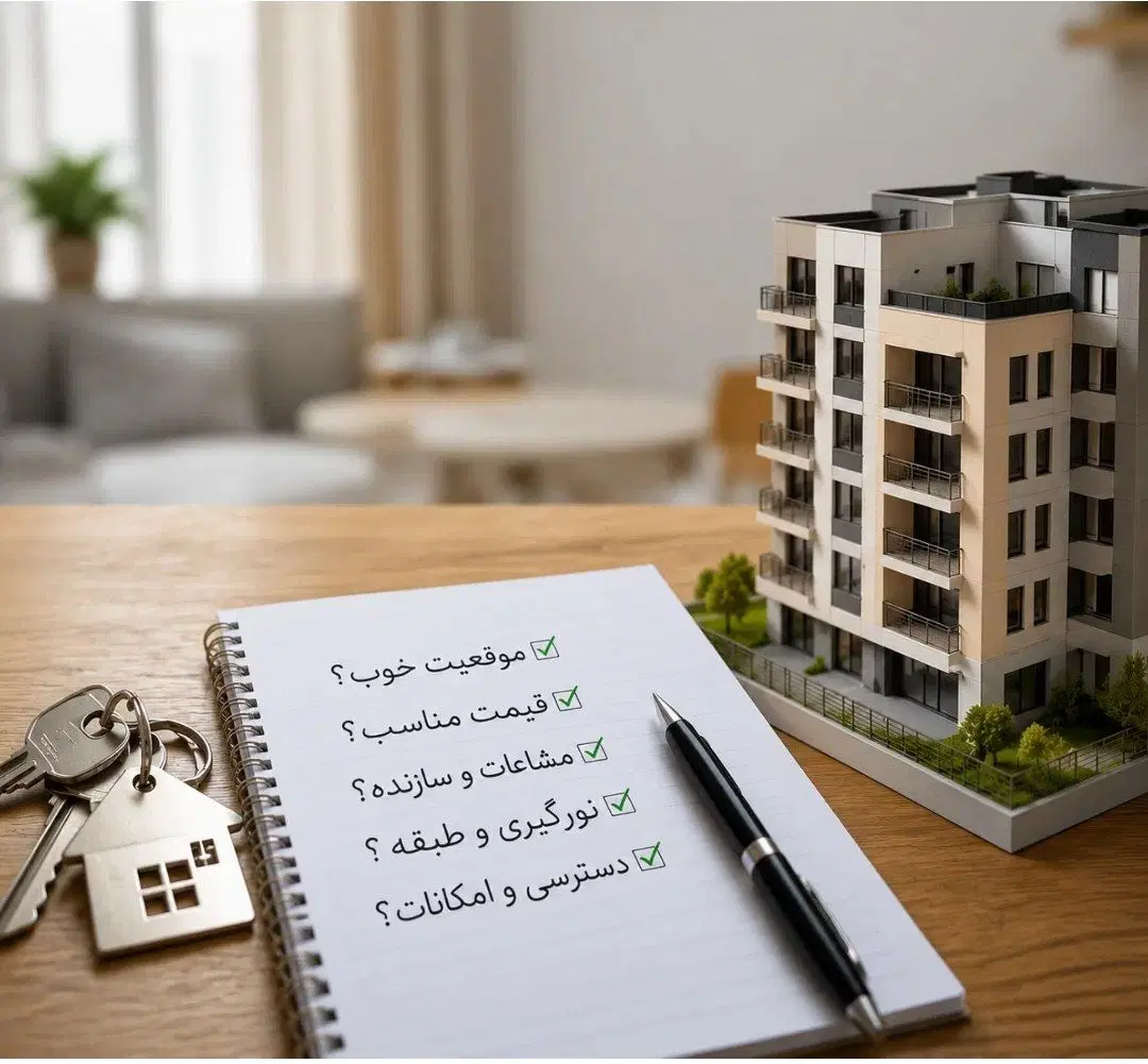 آپارتمان ۱۰۸متر دو خوابه تک واحدی رباط سوم