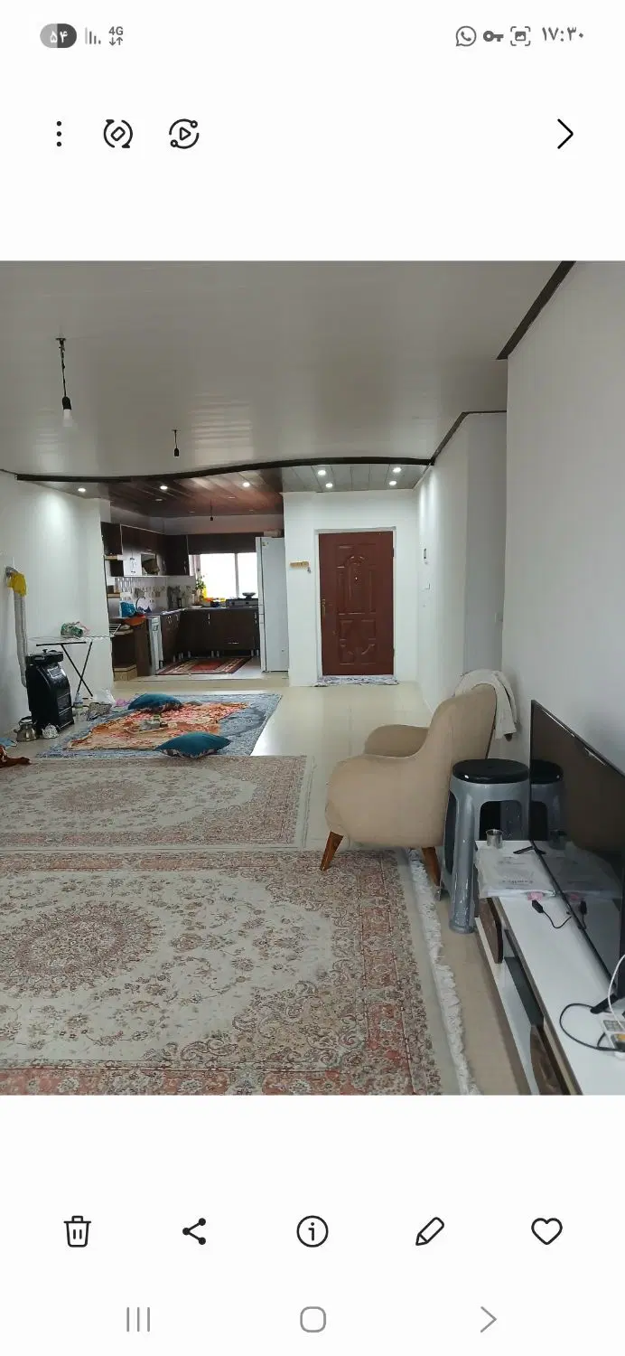 آپارتمان طبقه دوم 110 متری سند تک برگ