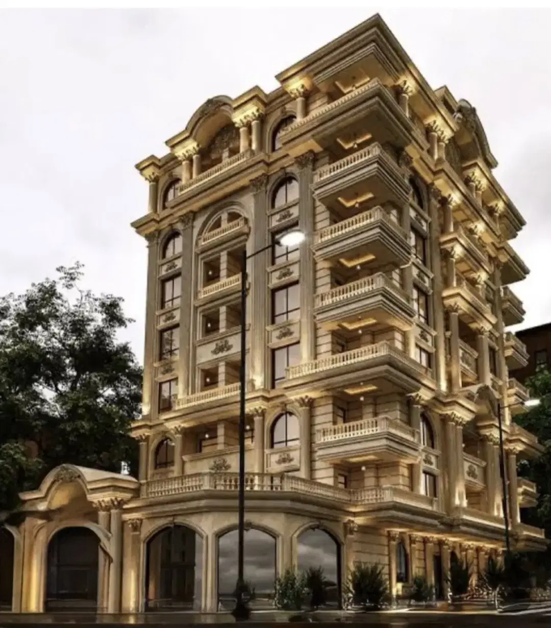 واحد ۸۹ متری شیک در باغ منیر