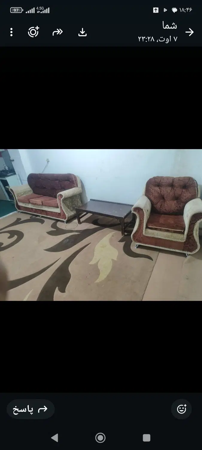 منزل مبله روزانه و ساعتی  کنگان طبقه همکف