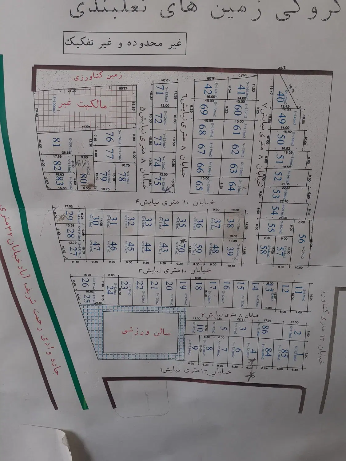 زمین فروشی