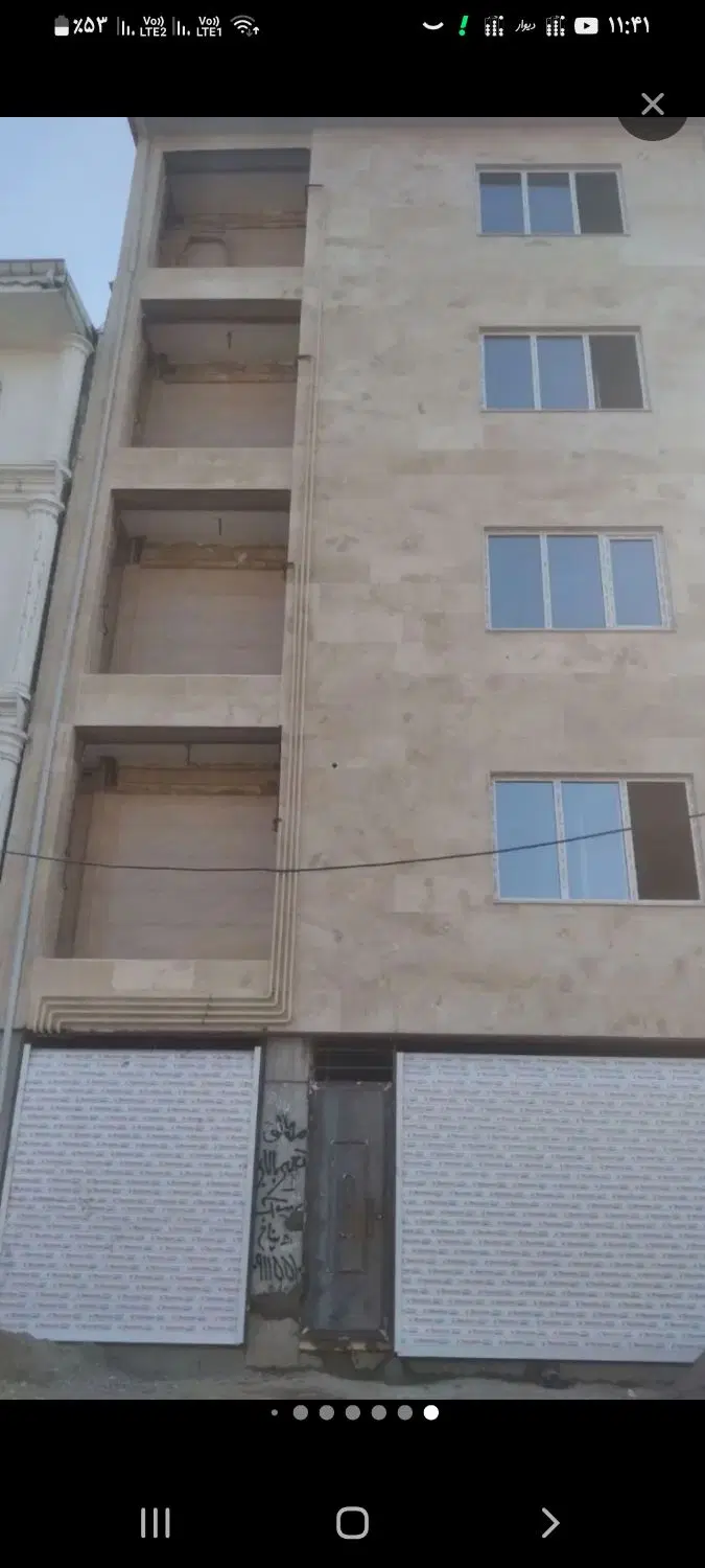واحد ۱۰۰ متری پارکینگ اختصاصی آسانسور بالکن ۲خواب