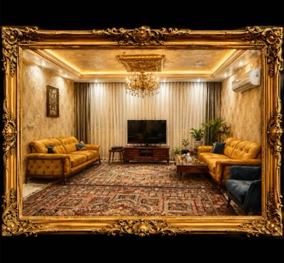 معماری داخلی لوکس تلاقی هنر و آسایش