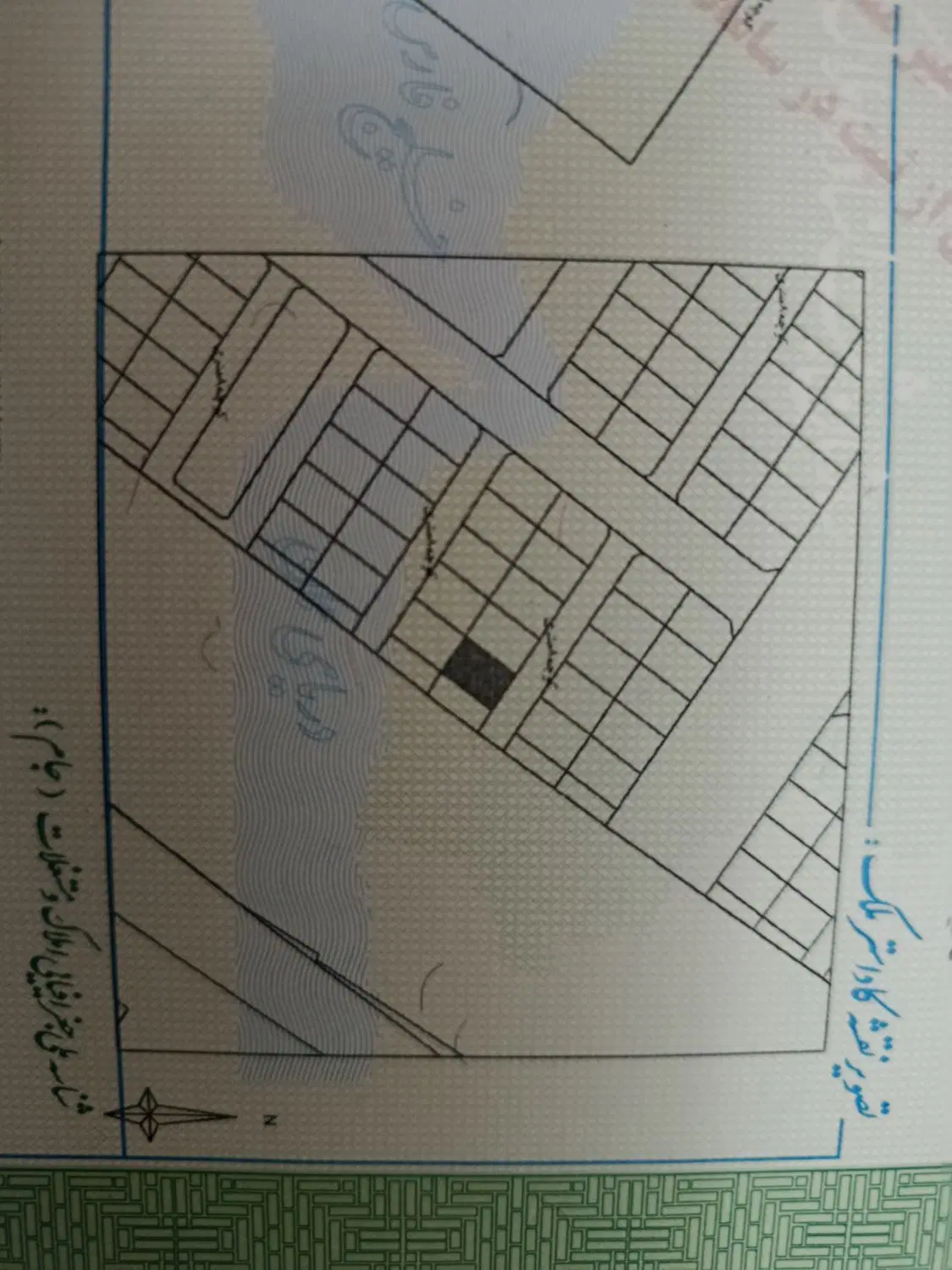 زمین آموزش پرورش دادگستری الهیه 168متری جنوبی