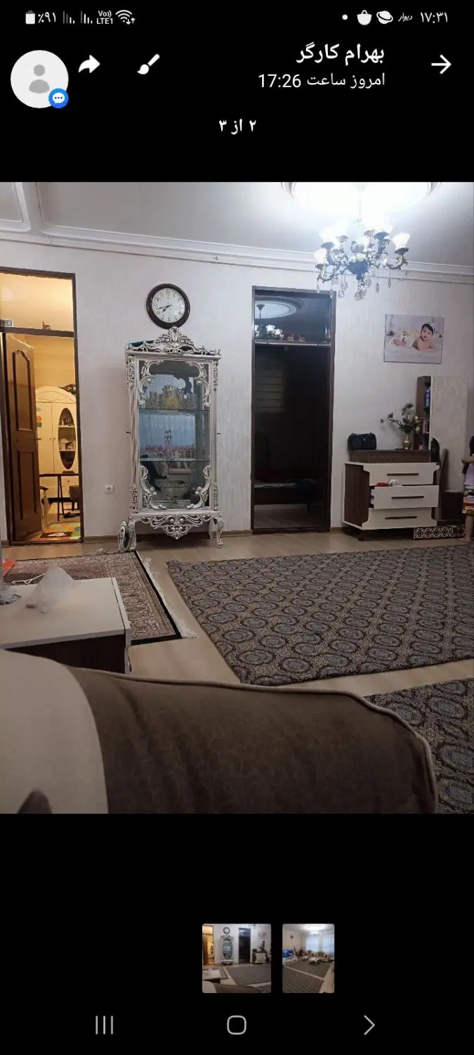 ساختمان طبقه  سوم ۱۰۰متر در الگلی سهند کوی داننش