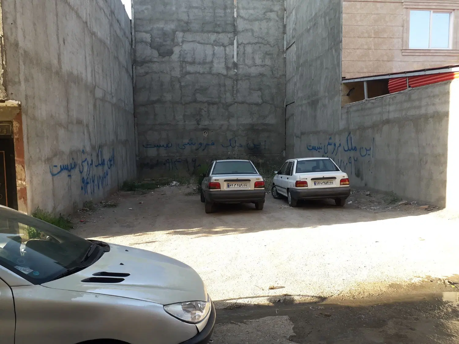 زمین خالی.مناسب ساخت