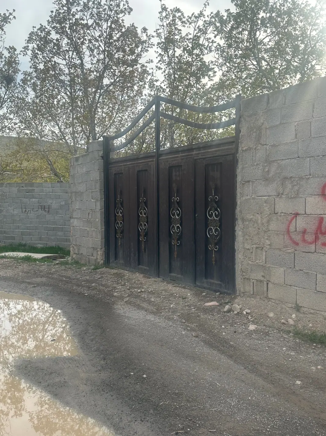 باغ نقلی در باسمنج لیلی خانی