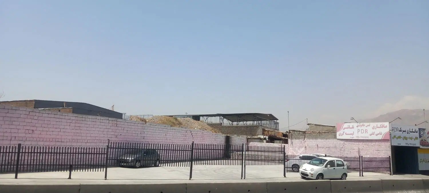 زمین طلایی جاده کلاک ،۴۵۰متری تجاری،در پل فردیس
