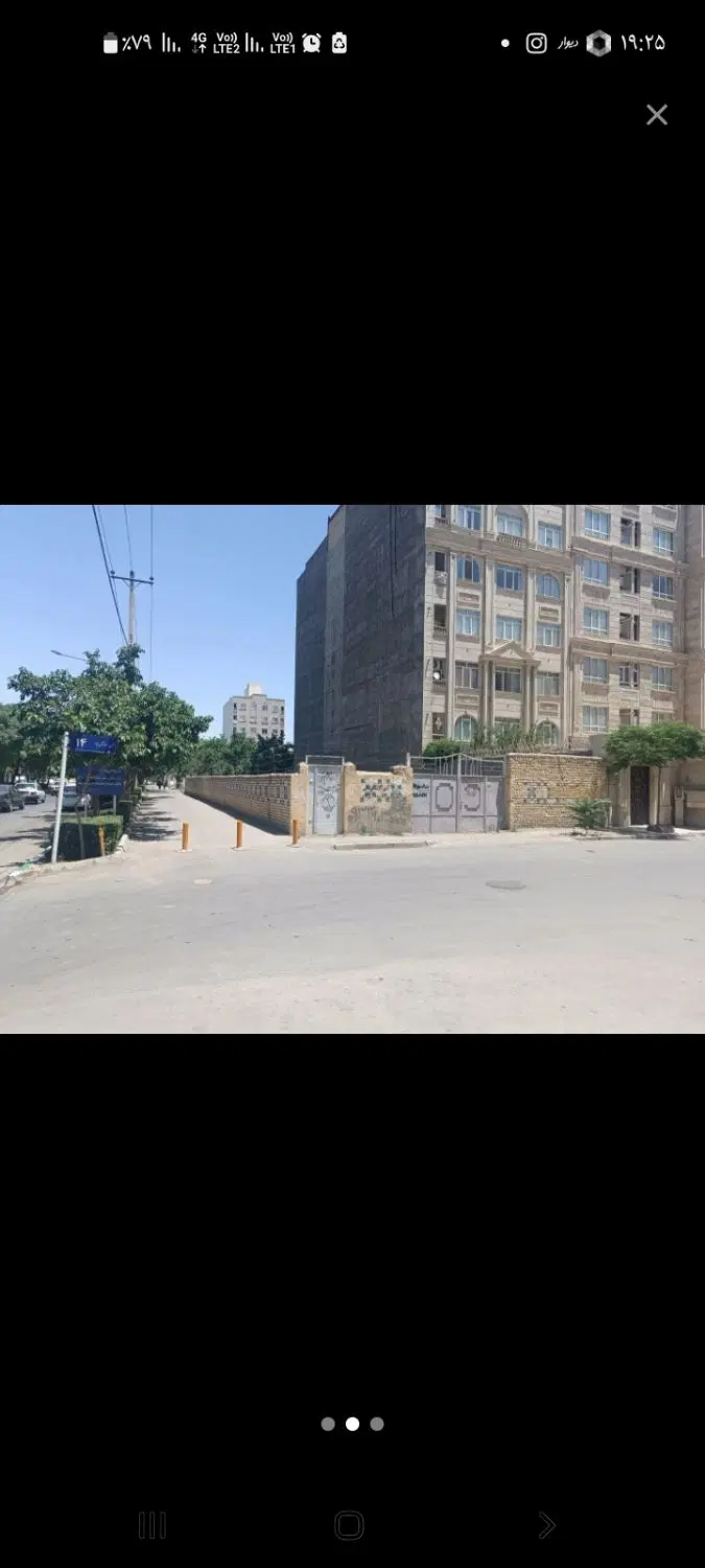 زمین فروشی ۵۵۲متر