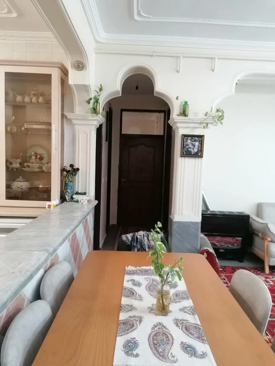 آپارتمان باغمیشه ۹۷ متر ۲ خواب خوش نقشه نور گیر