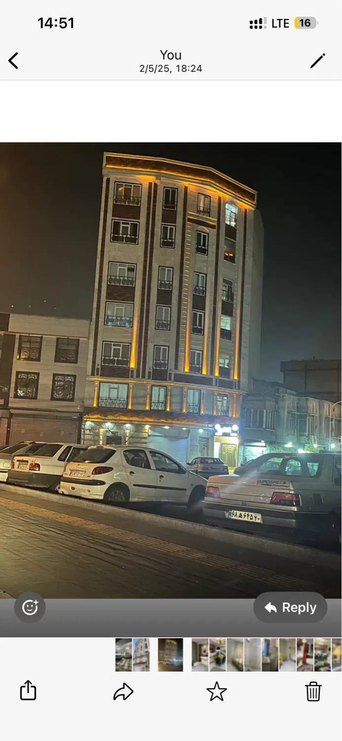 ۱۵۰ متر پیروزی نیکنام غربی ۳ خواب تک واحدی