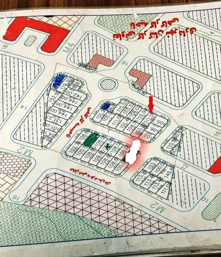 زمین سنددار تجاری قطعه 42   56متر، ذرت