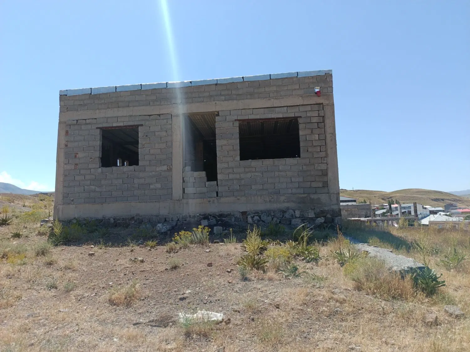 خانه نیمه کاره علی اباد خلخال