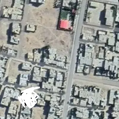 زمین سه نبش ۵۵۰ مترمربع قابل تبدیل ب دو قواره۲۷۵