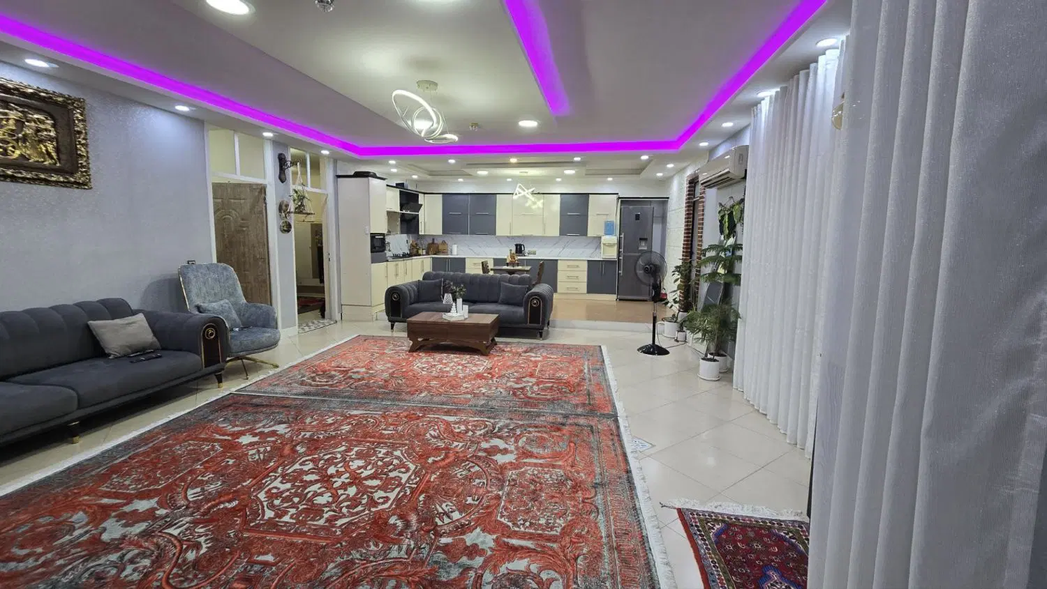 رهن خانه طبقه بالا بدون پارکینگ